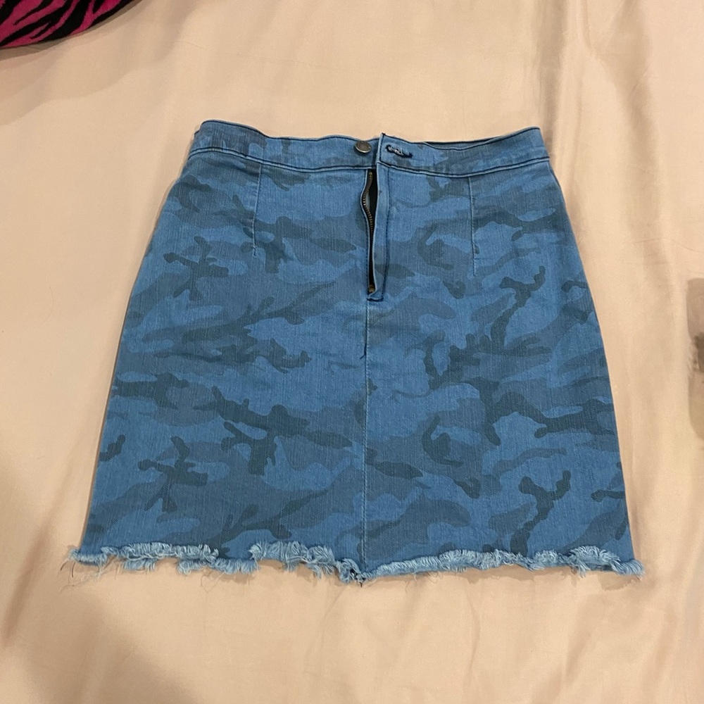 Denim army shirt